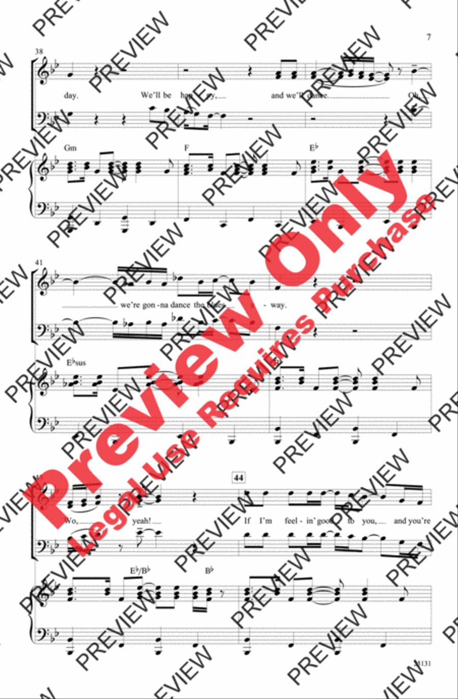 Listen to the Music Listen to the Music 4-Part scores gallery preview page 7