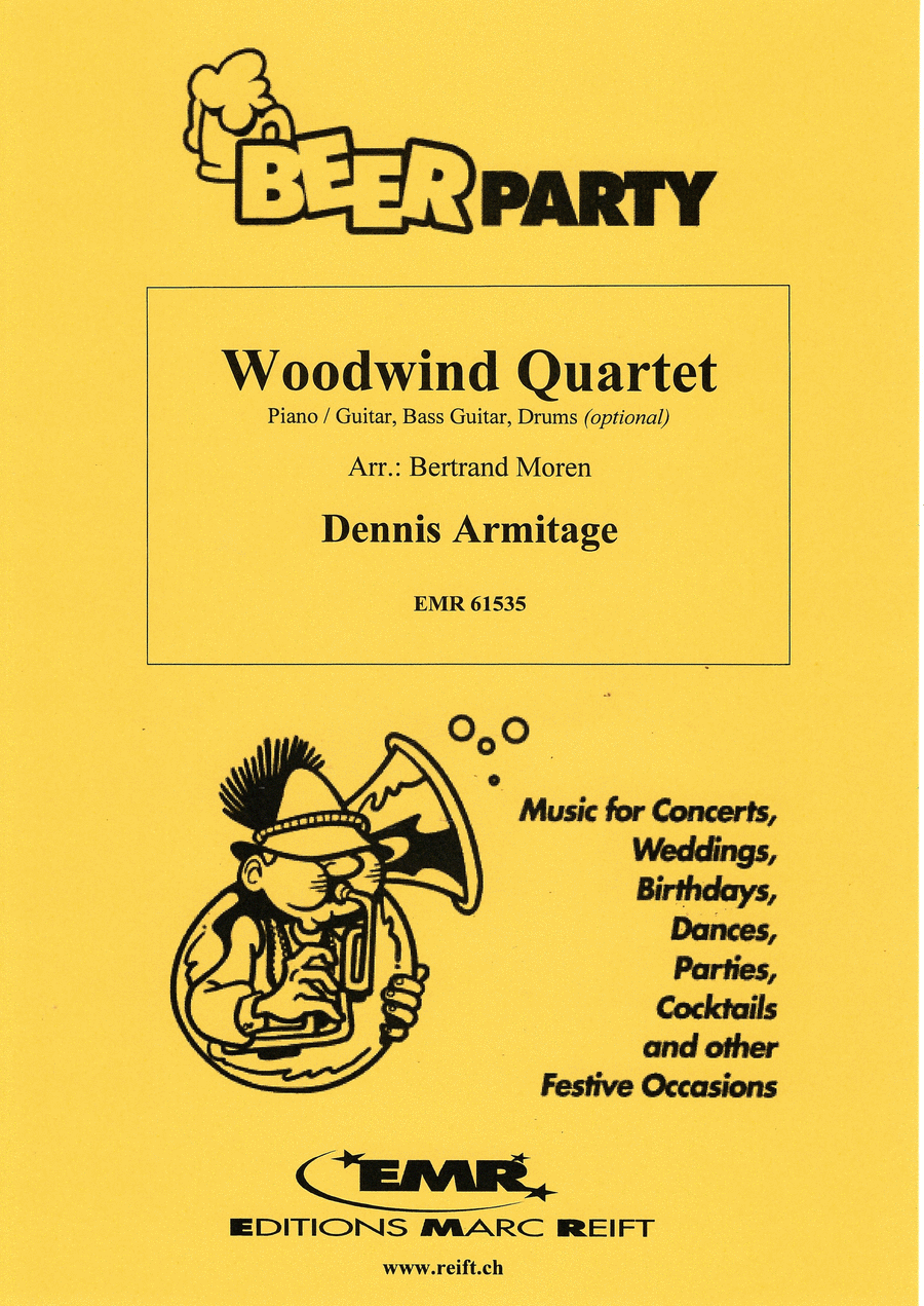 Beer Party Woodwind Quartet scores gallery preview page 1