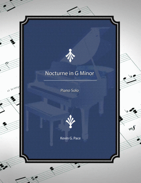 Nocturne in G Minor - piano solo image number null