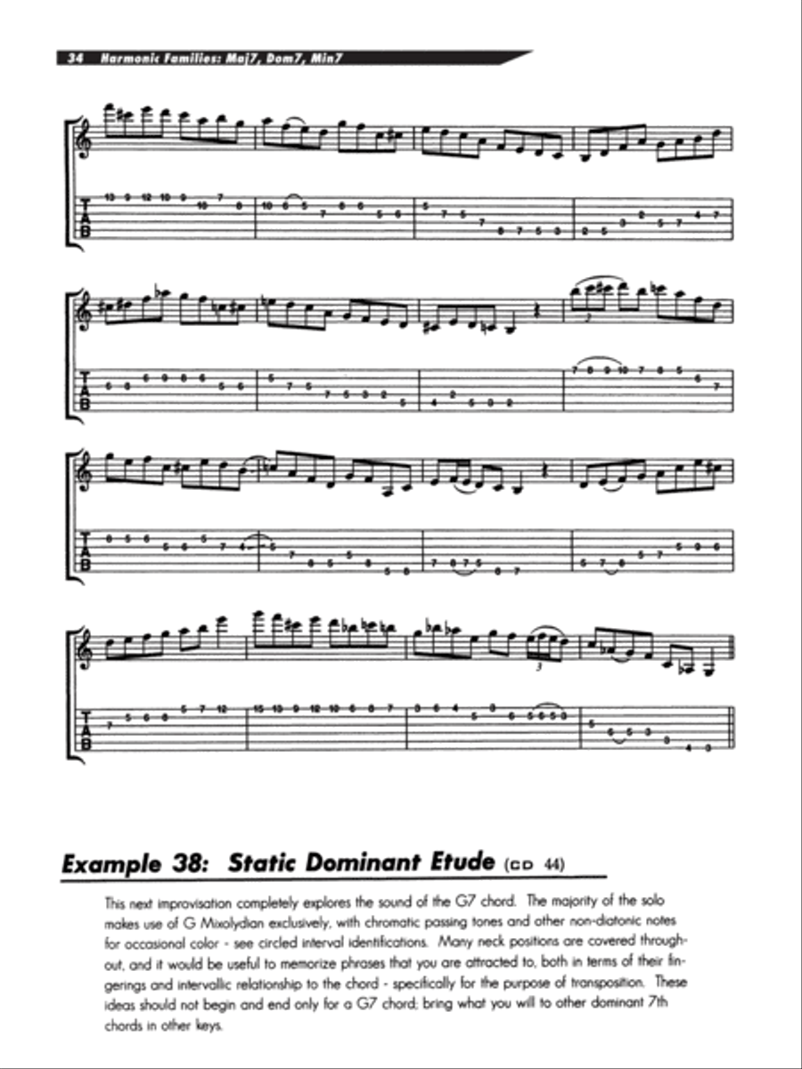 Joe Pass -- On Guitar Electric Guitar scores gallery preview page 35