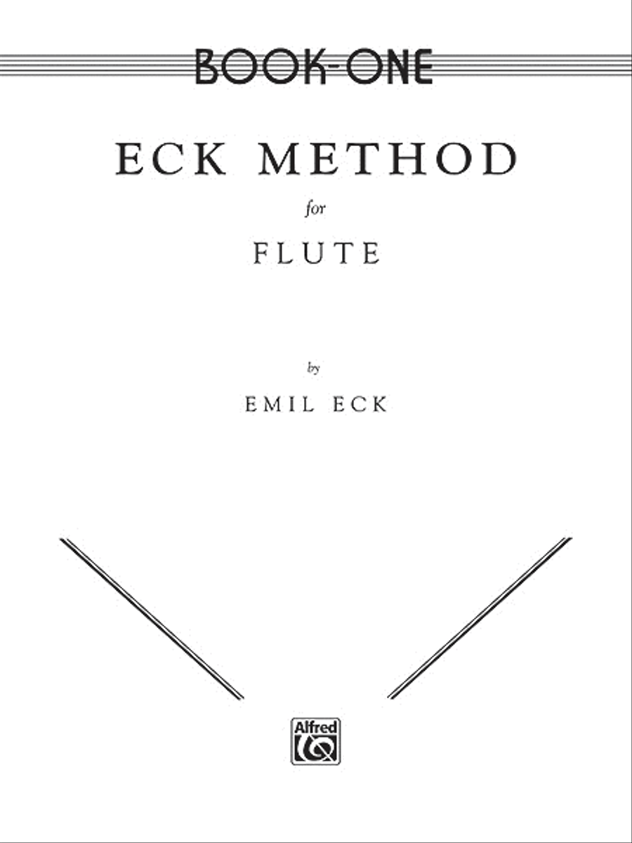 Eck Flute Method, Book 1 Flute scores gallery preview page 1