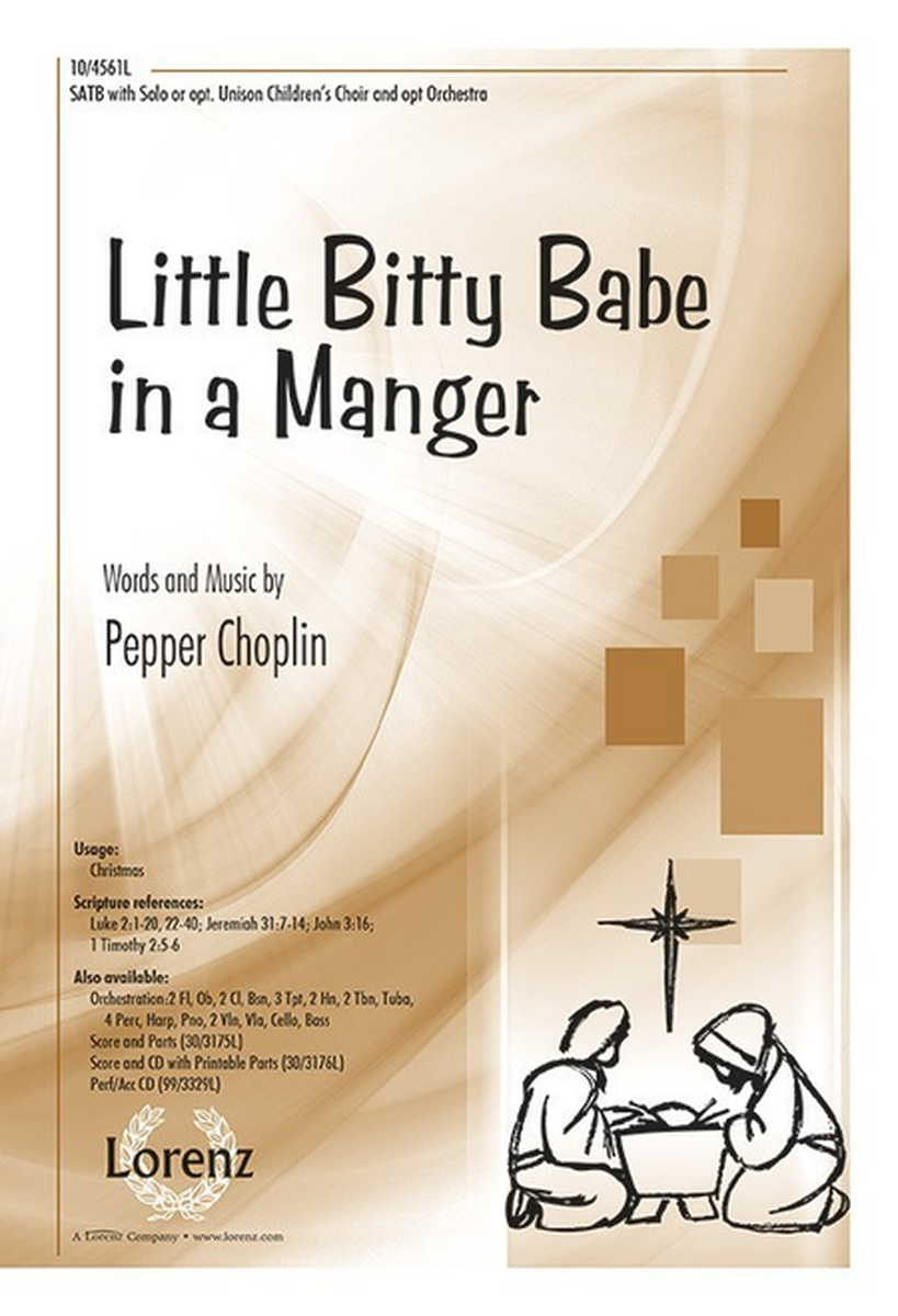 Little Bitty Babe in a Manger image number null