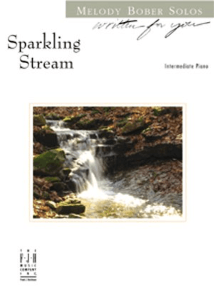 Sparkling Stream Piano Solo scores gallery preview page 1