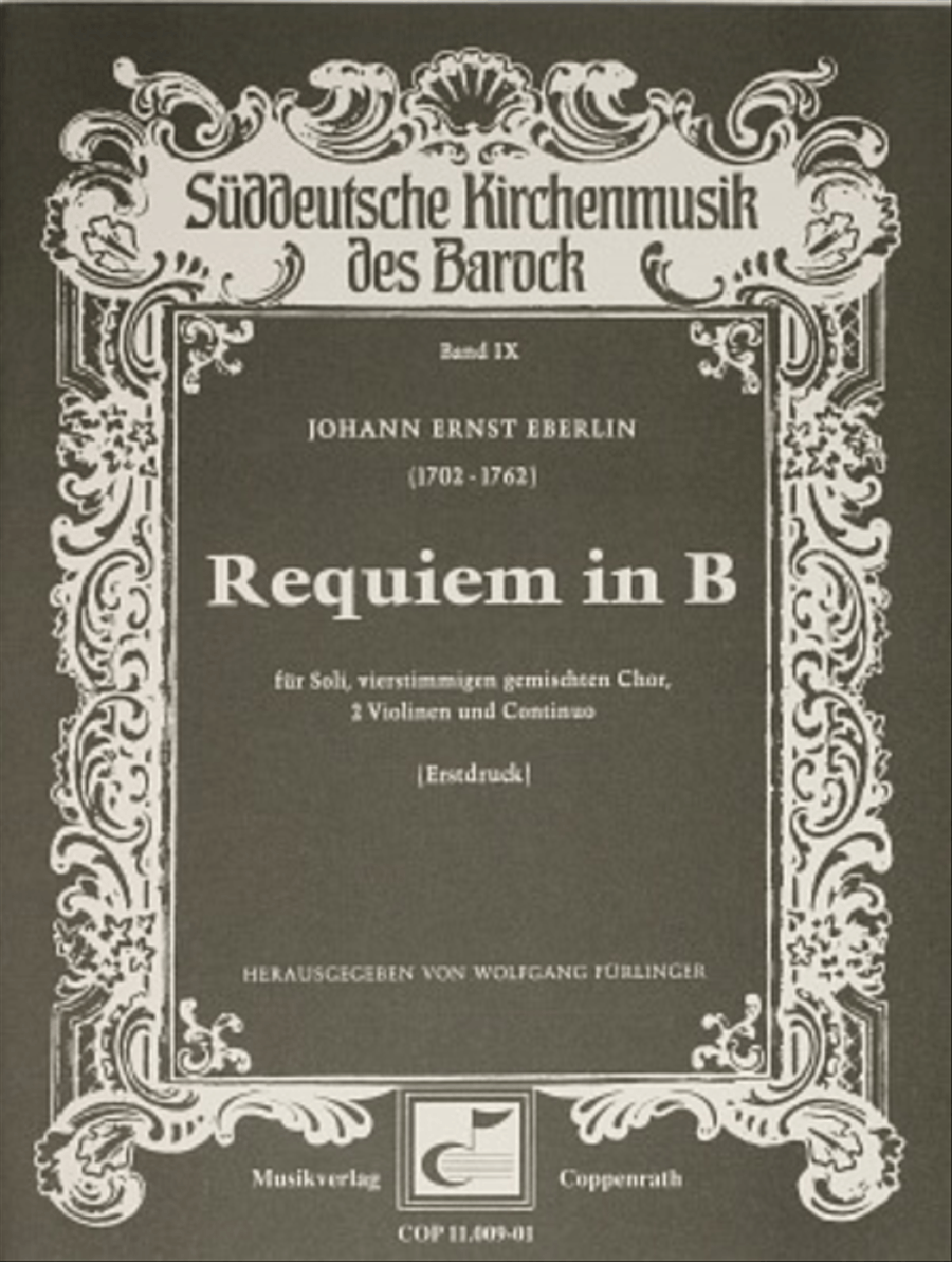 Requiem in B Requiem in B 4-Part scores gallery preview page 1