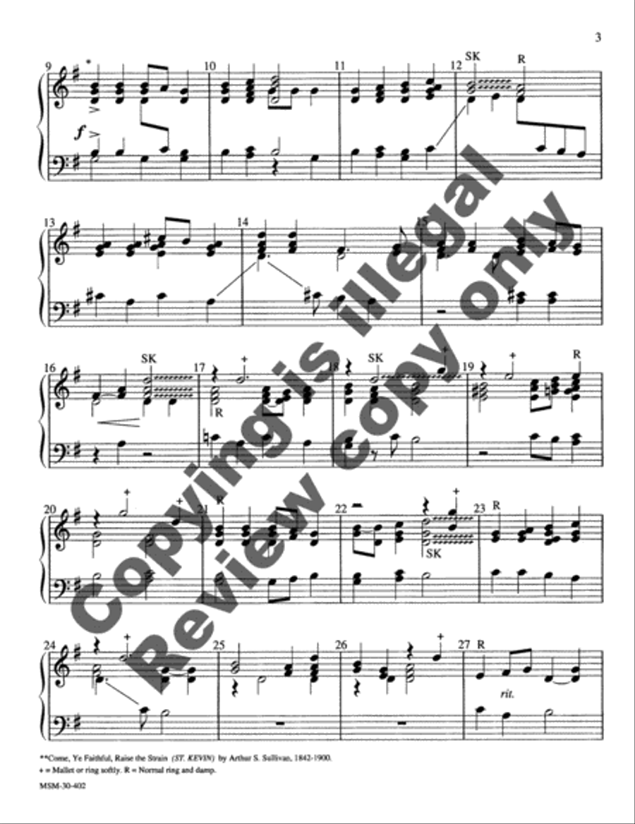 Easter Victory 2-Octaves scores gallery preview page 8