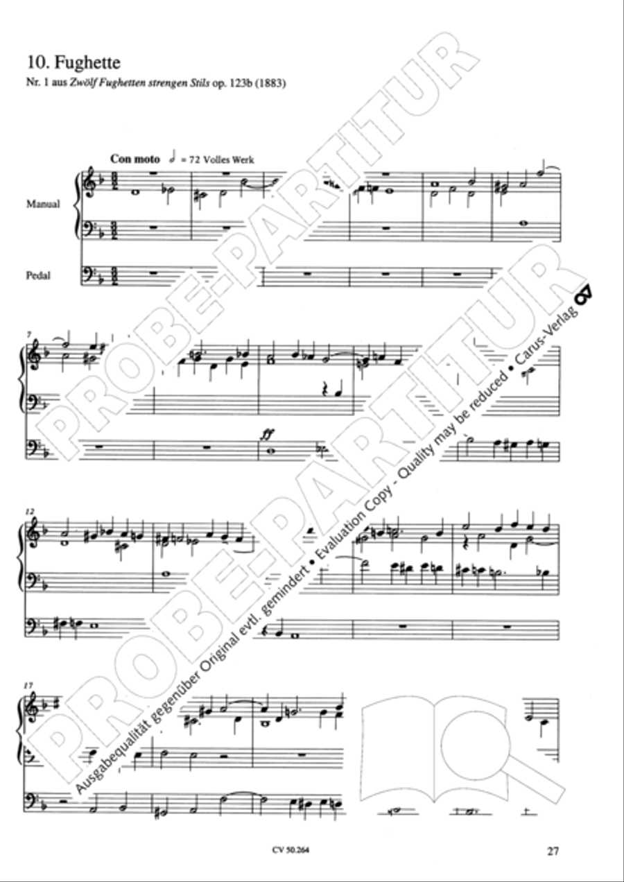 Free organ music for the Worship Service Organ Solo scores gallery preview page 28