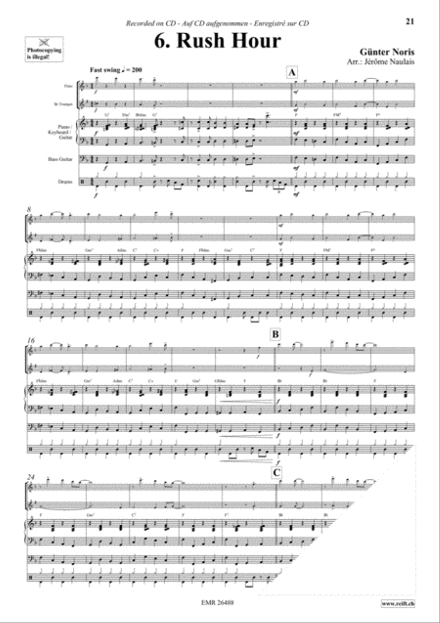 Let's Dance Volume 4 Flute scores gallery preview page 8