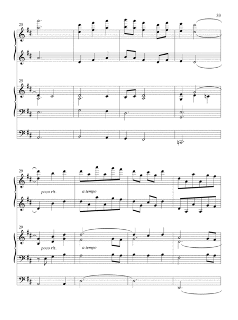Glory and Honor, Praise and Adoration! Organ scores gallery preview page 18