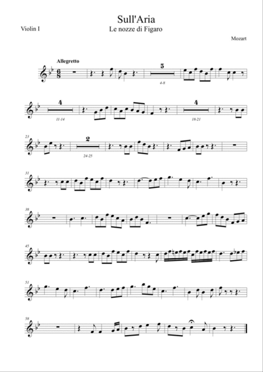 Sull'aria Sull'aria Piano Trio scores gallery preview page 5