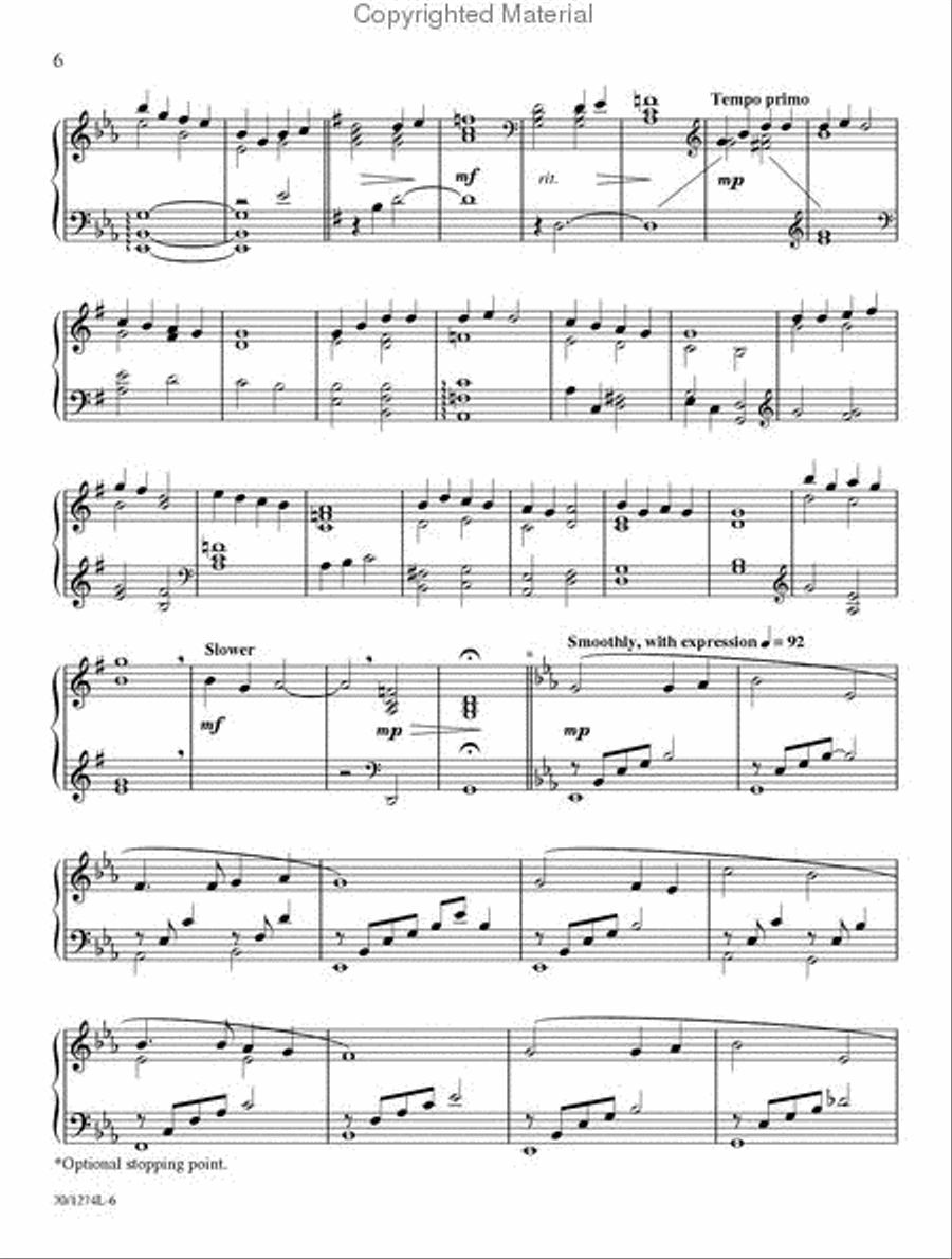 With This Bread Piano Solo scores gallery preview page 4