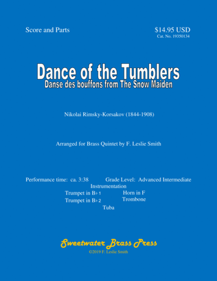 Book cover for Dance of the Tumblers (Dance of the Clowns)