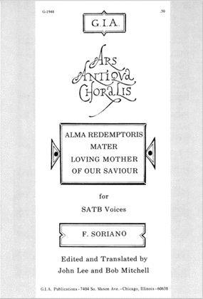 Book cover for Alma Redemptoris Mater