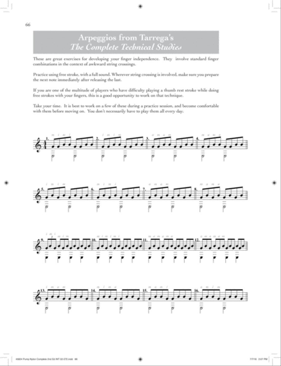 Pumping Nylon -- Complete Acoustic Guitar scores gallery preview page 22