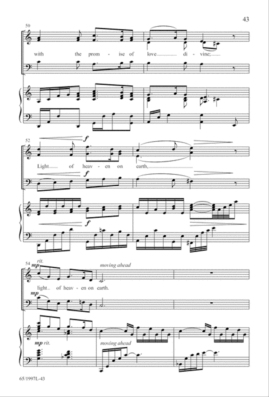Candles and Carols Candles and Carols 3-Part scores gallery preview page 44