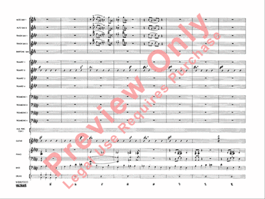 Mack the Knife (from The Threepenny Opera) Jazz Ensemble scores gallery preview page 12