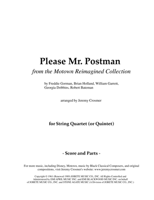 Book cover for Please Mr. Postman