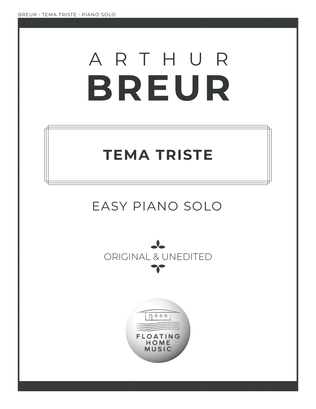 Tema Triste - Easy Piano Solo
