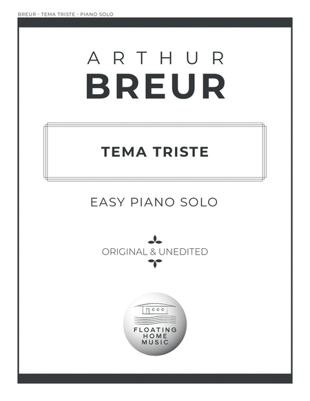 Tema Triste - Easy Piano Solo image number null