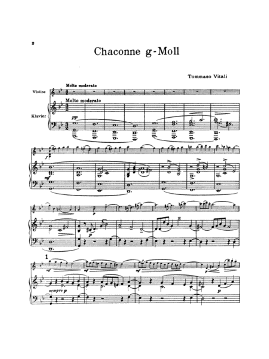 Chaconne in G Minor