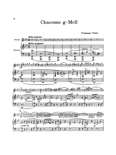 Chaconne in G Minor