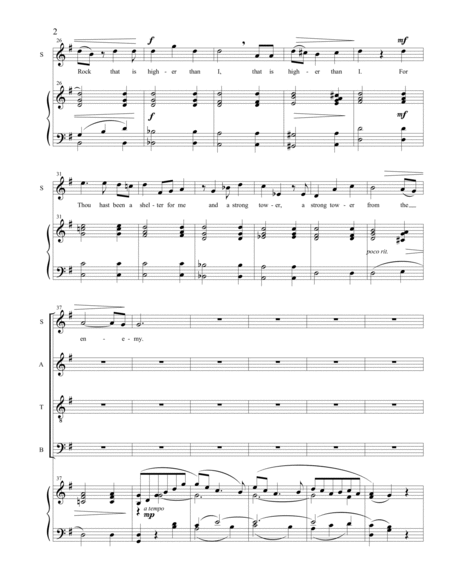 Hear My Cry, O God (SATB) image number null