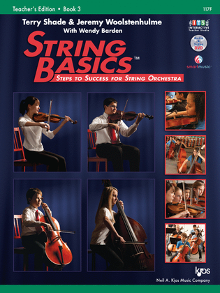 Book cover for String Basics - Book 3 - Teacher Edition