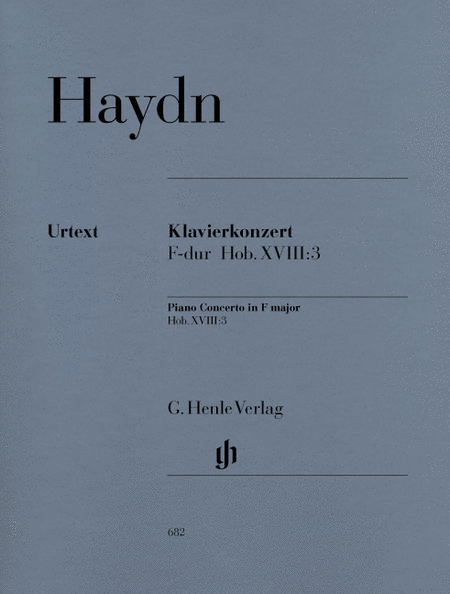 Concerto for Piano (Harpsichord) and Orchestra F Major Hob.XVIII:3