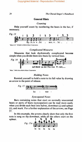 The Choral Singer's Handbook