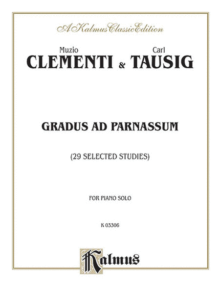 Gradus ad Parnassum (Twenty-nine Selected Studies)