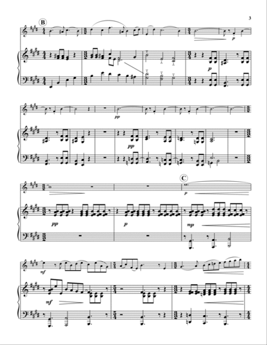 Bombur's Dream Piano Accompaniment scores gallery preview page 3