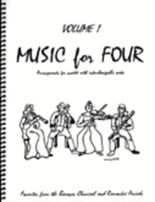 Book cover for Music for Four, Volume 1, Part 3 - French Horn/English Horn