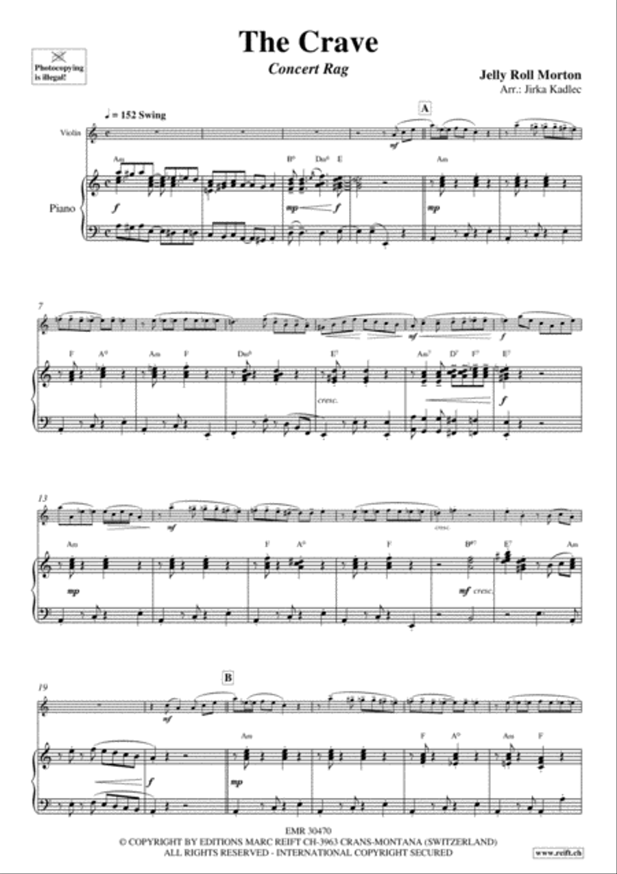 The Crave Violin Solo scores gallery preview page 4
