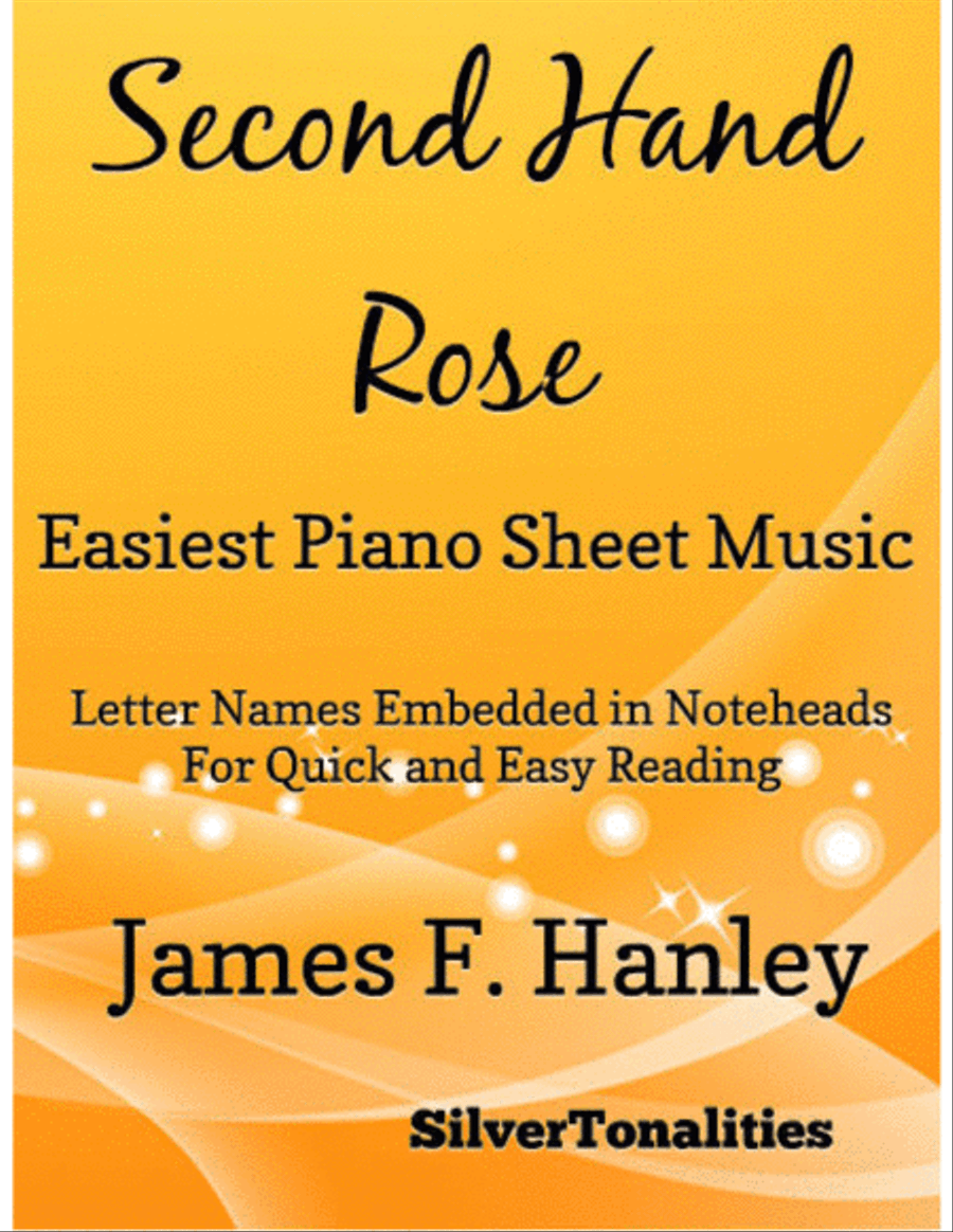 Second Hand Rose Easiest Piano Sheet Music Easy Piano scores gallery preview page 1
