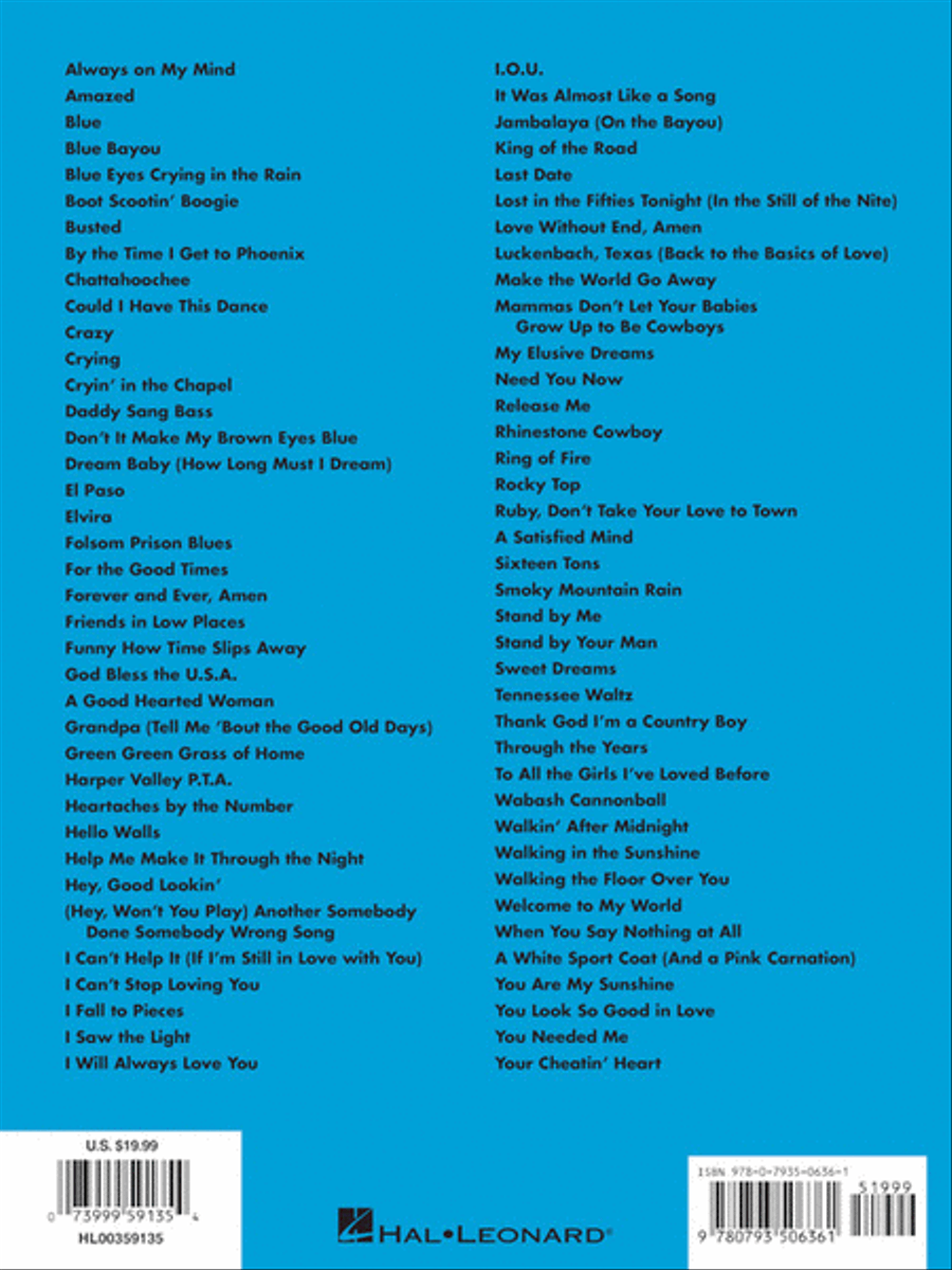 The Best Country Songs Ever - Second Edition