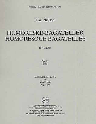 Book cover for Carl Nielsen: Humoresque Bagatelles Op.11