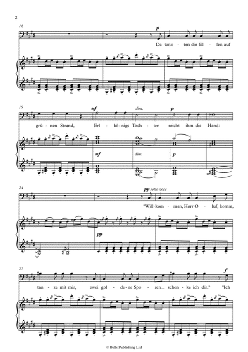 Herr Oluf, Op. 2 No. 2 (C-sharp minor)