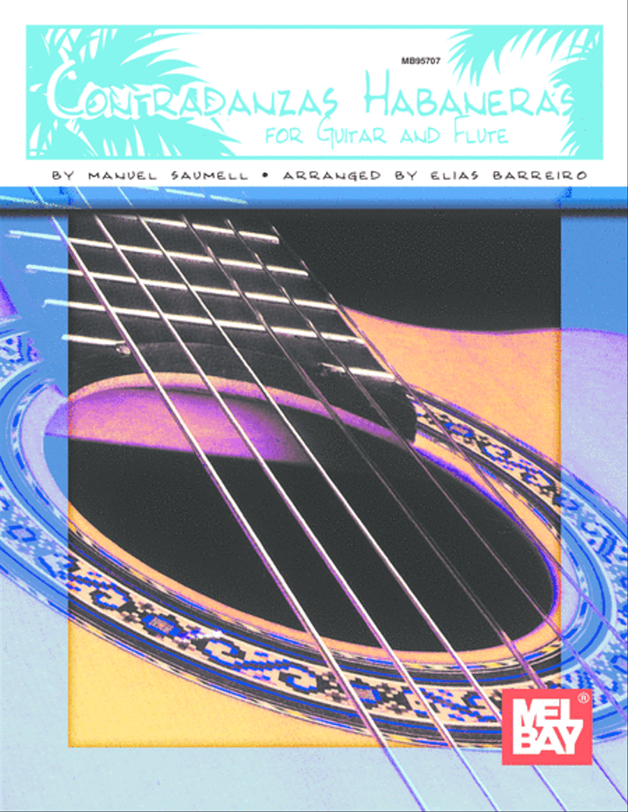Contradanzas Habaneras for Guitar and Flute Flute scores gallery preview page 1