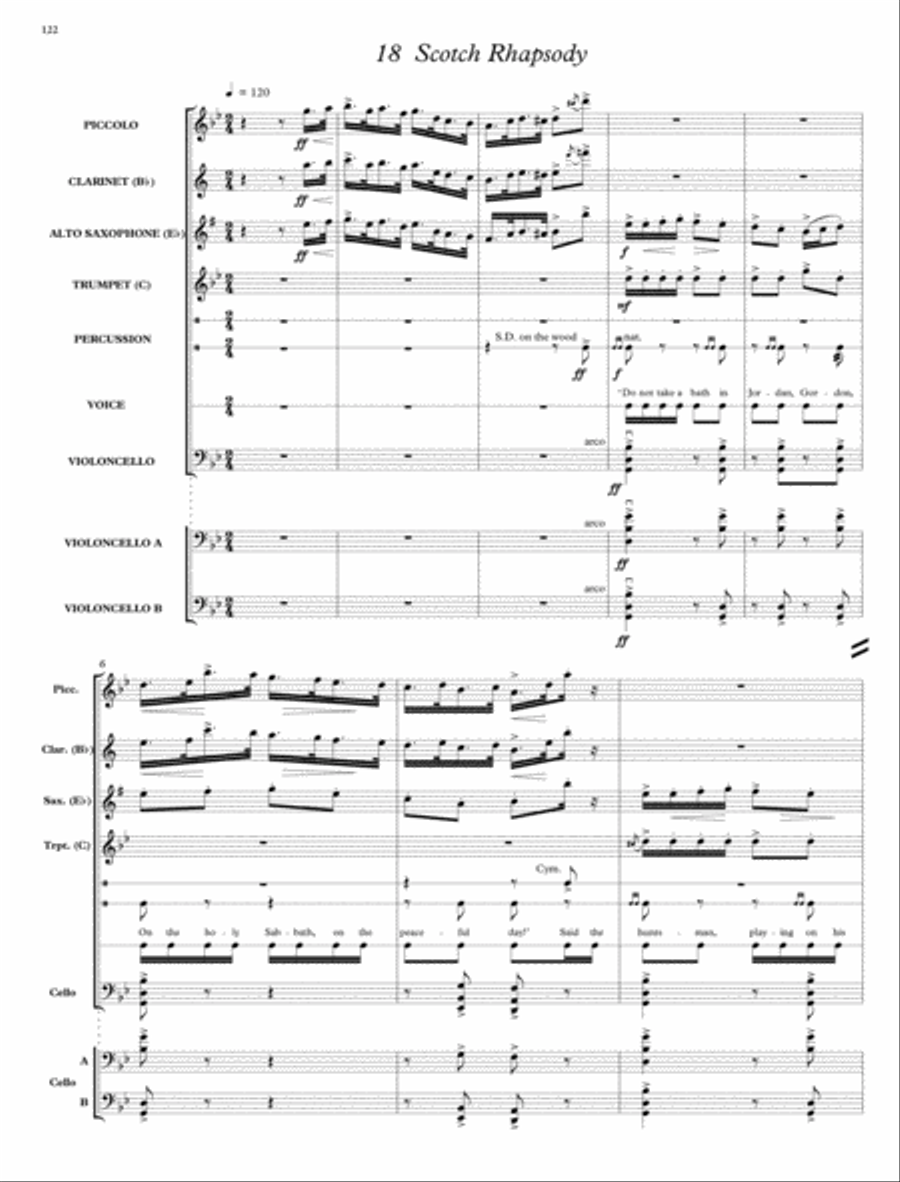 Facade Entertainments Clarinet scores gallery preview page 5