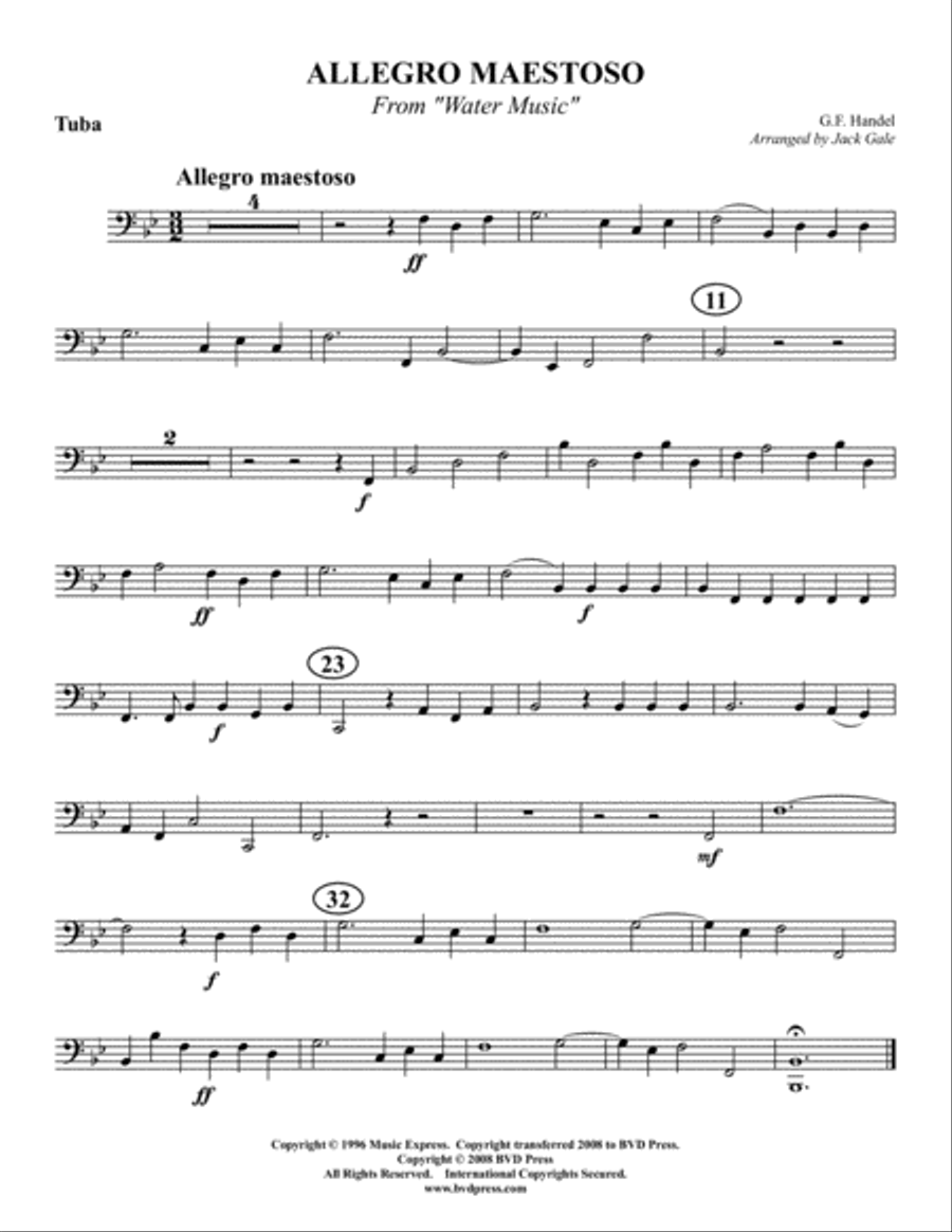 Ceremonial Music for Brass Quintet Brass Quintet scores gallery preview page 4