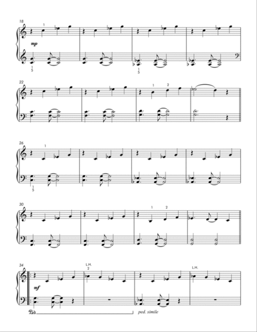 End Game (2024 Extended Remix) Piano Method scores gallery preview page 3