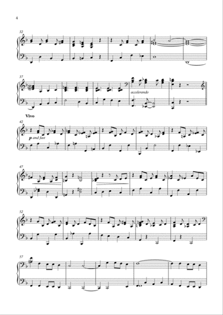 The Bare Necessities from THE JUNGLE BOOK Piano scores gallery preview page 4