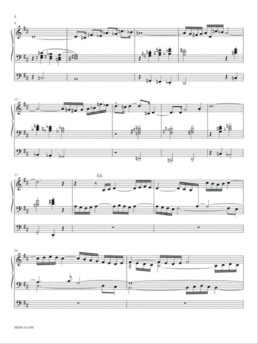 Suite Organ scores gallery preview page 2