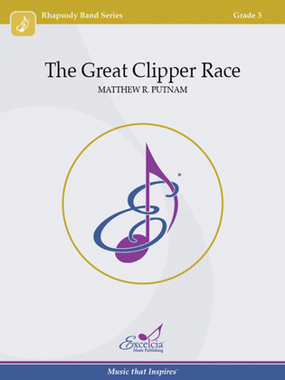 Book cover for The Great Clipper Race