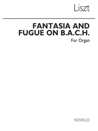 Liszt Fantasia & Fugue On Bach Organ