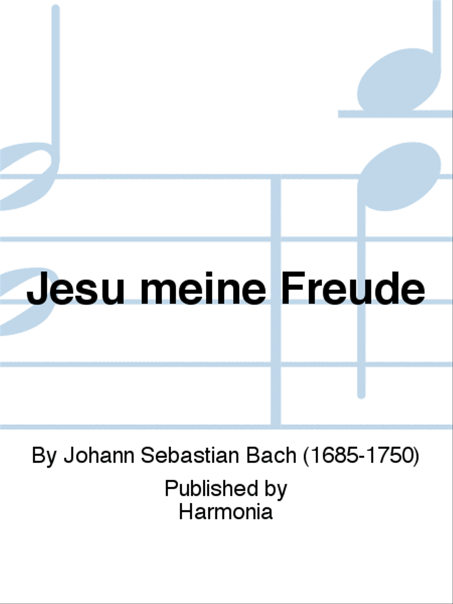 Jesu meine Freude Jesu meine Freude 4-Part scores gallery preview page 1