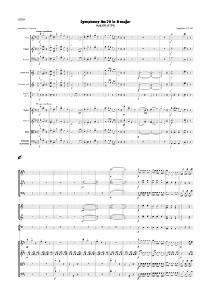 Haydn - Symphony No.70 in D major, Hob.I:70