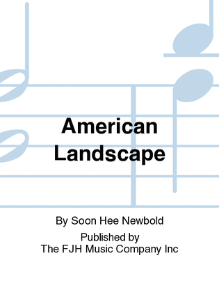 Book cover for American Landscape