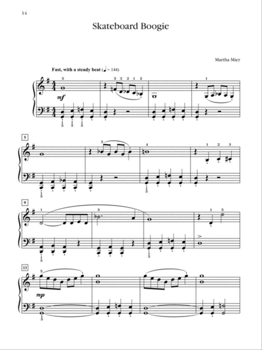 Musical Impressions, Book 2 Easy Piano scores gallery preview page 6
