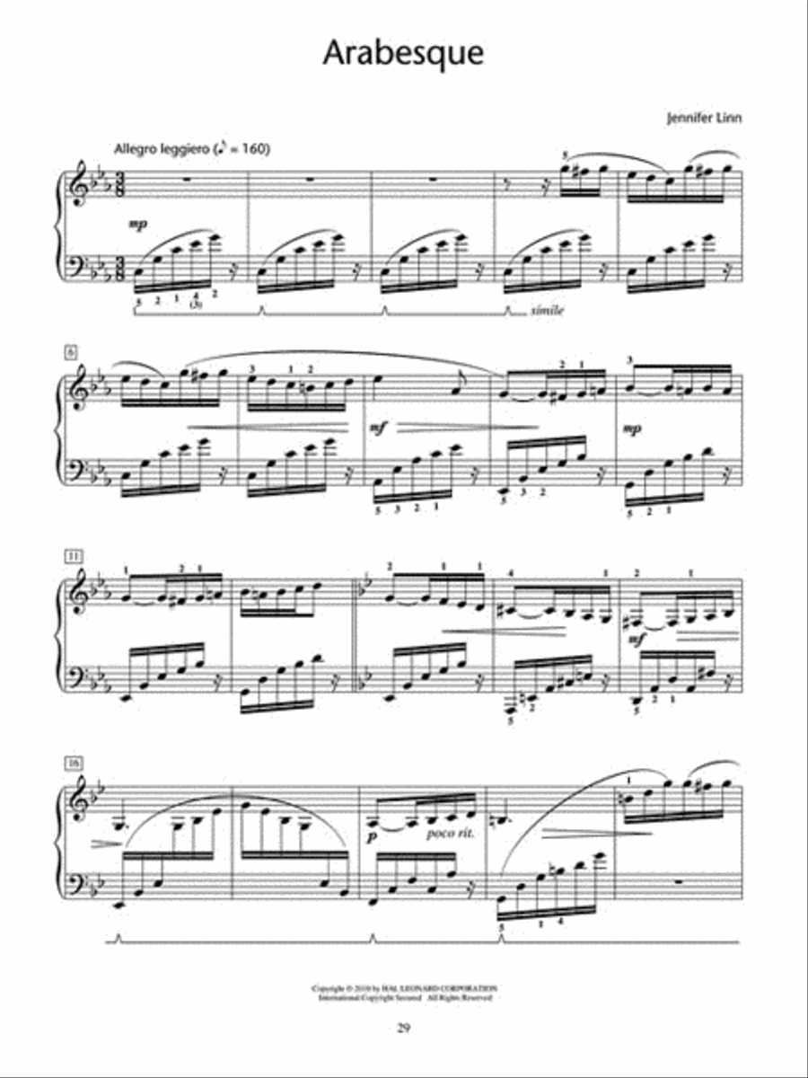 Piano Recital Showcase: Romantic Inspirations Piano Method scores gallery preview page 6