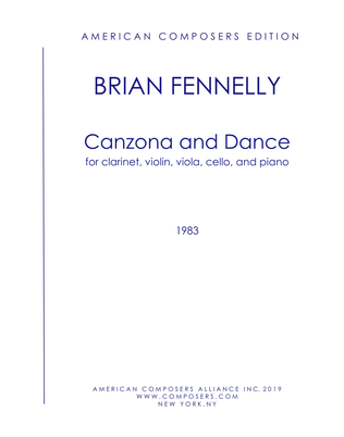 [Fennelly] Canzona and Dance